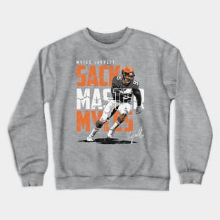 Myles Garrett Cleveland Sack Master Myles Crewneck Sweatshirt